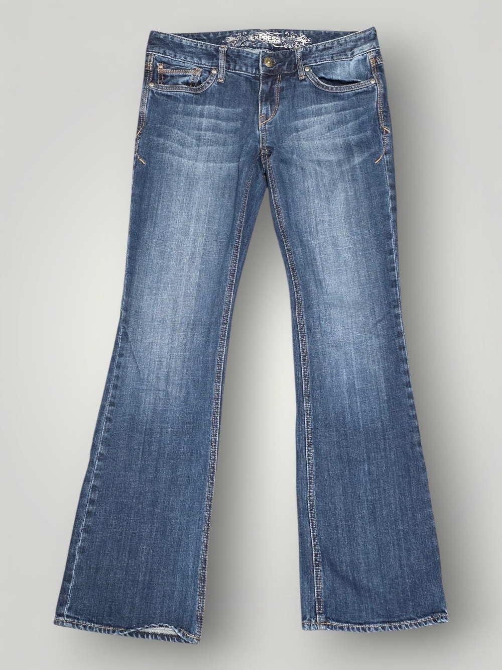 Express Women's Mid Wash Bootcut Jeans